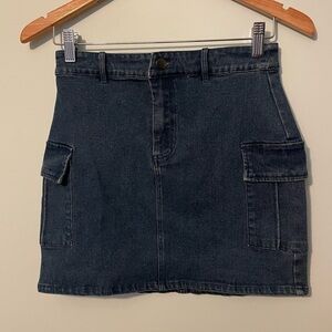 Le Lis Denim Skirt Size Small